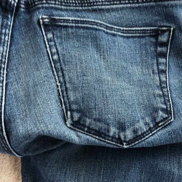 Madewell Womens Jeans 26x34 Blue Denim Stretch Slim Straight Leg Classic Casual - Picture 11 of 14